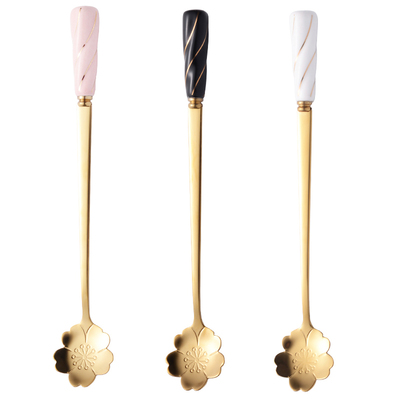 日式创意可爱樱花勺甜品勺咖啡勺