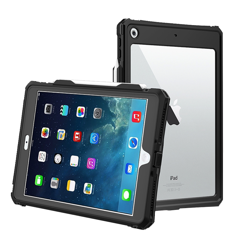适用于iPad平板保护套防水防摔密封防尘苹果mini6/5镜头全包壳2021款air4硅胶pro11新款9代游泳户外漂流10.2