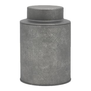 台湾原装通用一两返朴复古卡式凸盖茶叶罐马口铁茶叶包装 可定制