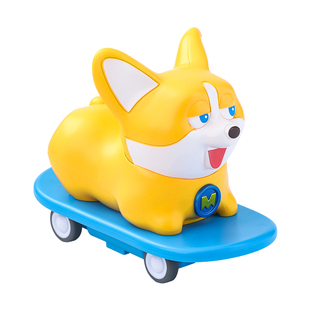 正版飞狗特技滑板车儿童玩具电动翻滚不倒翁感应会动的跳舞机器人