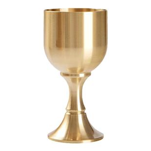 黄铜财神爷酒杯供杯茶杯家用供奉铜茶酒水杯供神用品佛前摆件佛具