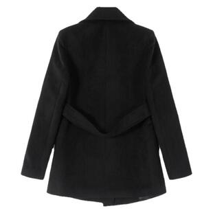 欧购秋冬新款宋慧乔明星同款小个子羊毛大衣女冬加厚高端西装毛呢