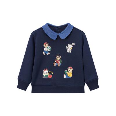 TeenieWeenieKids假两件卫衣