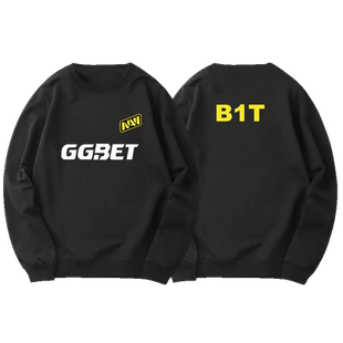 NAVI夺冠纪念s1mple游戏CSGO同款战队队服男女秋冬加绒圆领卫衣服