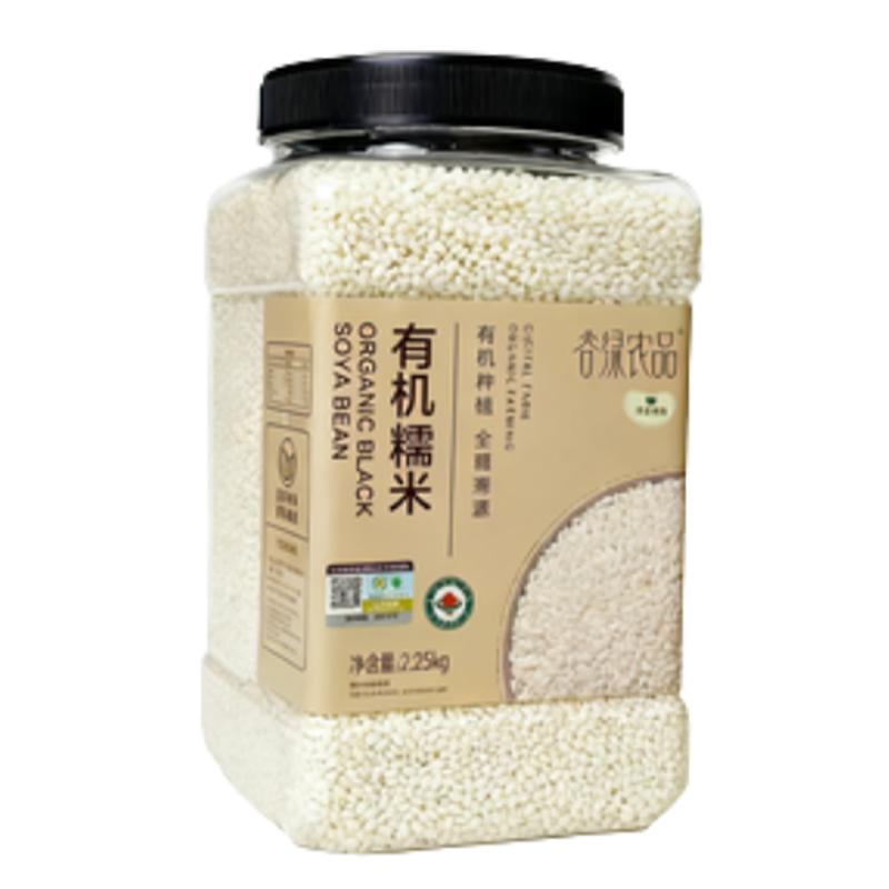 谷绿农品有机白糯米2.25kg特色米/面粉/杂粮