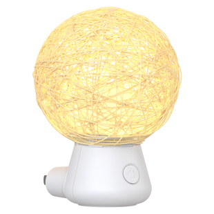 插电款小夜灯卧室睡眠夜间智能语音声控制床头插座台灯氛围感壁灯