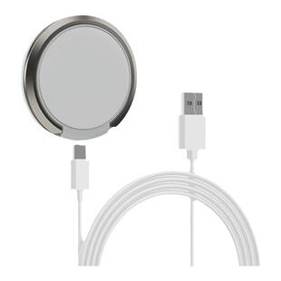 【磁吸无线充+折叠指环支架】Magsafe充电器15W快充适用于苹果15iPhone14/13华为三星小米手机分离式强磁吸附