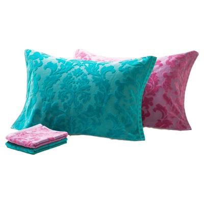 棉田纯棉枕巾全棉一对加大风北欧