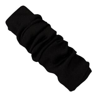 韩国ins高级感绸缎褶皱刘海发夹甜美布艺文艺复古黑色法式BB边夹