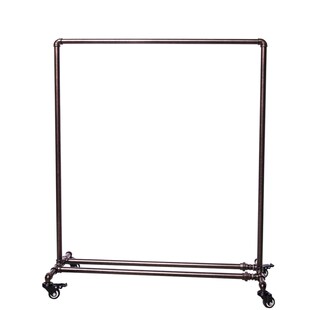 服装展示架龙门复古衣帽单杠双杠夜市落地镀锌水管摆摊晾衣架包邮