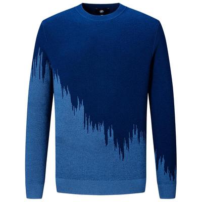 BMWSTUDIO长袖休闲套头毛衣