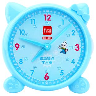 钟表小学教具认识时间模型一至三年级联动钟点学习器认知时间