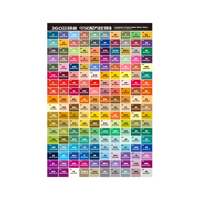 调色配方比例调色比例色卡