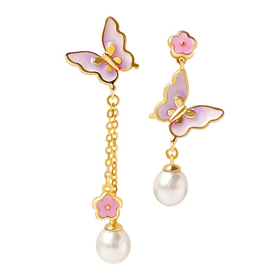 宫里上新天然淡水珍珠耳坠