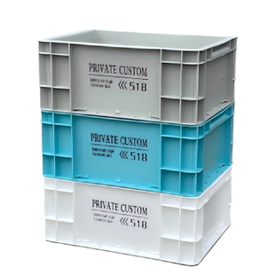 养龟周转箱长方形收纳储物箱塑料箱鱼缸过滤加厚周转筐工业风Eu箱