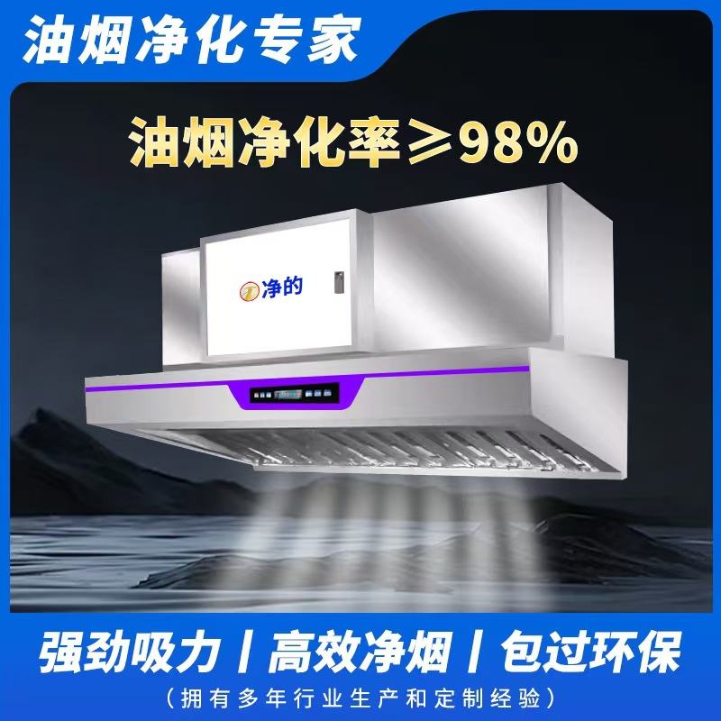油烟厨房一体机内外循环烟罩净化器饭店一体机烧烤净商用大吸力