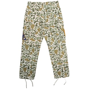 DEVIL NUT恶魔 潮牌 秋季新款男女情侣迷彩工装裤 壮志凌云 STY