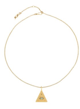 新款时尚百搭铜镀吊坠项链