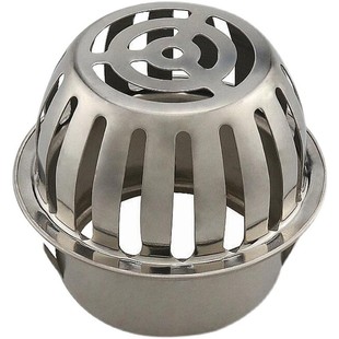 平面地漏110管不锈钢内插简易工地花园地漏天台90管50管75管150管