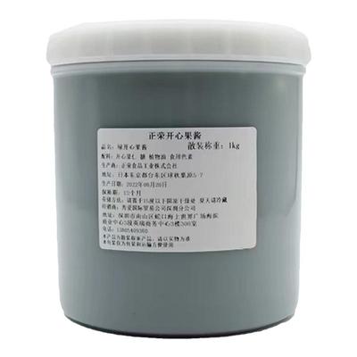 日本进口 正荣开心果酱500g 马卡龙蛋糕面包夹心绿色果酱烘焙原料