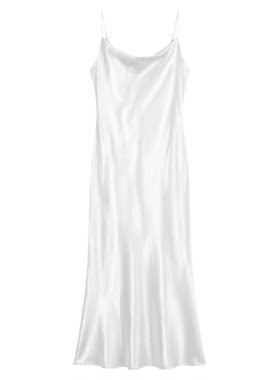 Solid Color Sling Sling Back Fishtail Dress纯色吊带漏背长裙