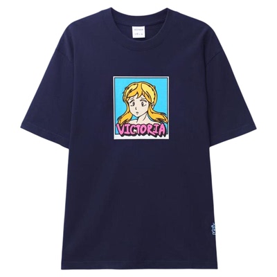 Victoria Anime Short Sleeves T-Shirt T恤男HBX