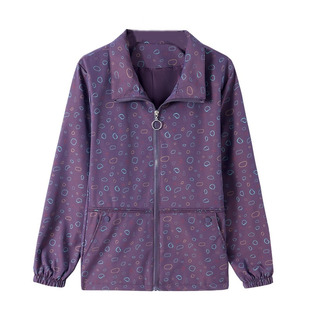 恒源祥品牌妈妈春装外套2026新款夹克中老年女士贵夫人风衣上衣服