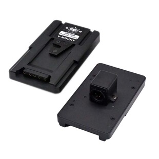 斯坦尼康挂板 四芯卡农转V口扣板 无线图传 微波电源转接 包邮