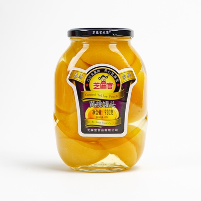 芝麻官水果罐头930g*2罐