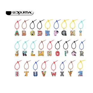 LeSportsac乐播诗快乐字母系列 DIY包包挂件可爱英文子母配件饰品