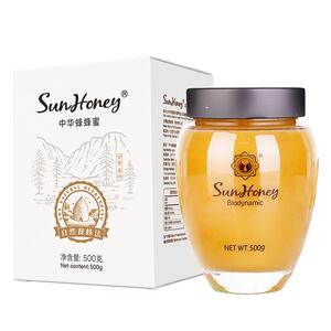 九蜂堂中华蜂土蜂蜜纯正天然成熟结晶冬蜜官方旗舰店正品送长辈