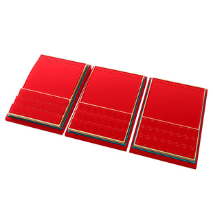 黄金珠宝首饰道具展示架托盘戒指项链手镯吊坠饰品绒布手串收纳盘