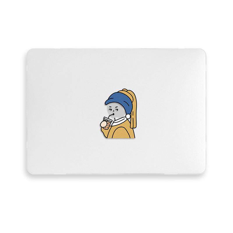 GUOXI专版少女透彩壳适用苹果macbookpro保护壳2024新款14寸macbook套air13笔记本mac电脑轻
