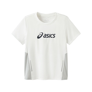 ASICS/亚瑟士儿童26年夏季新款男女童弹力运动T恤吸湿速干跑步T恤