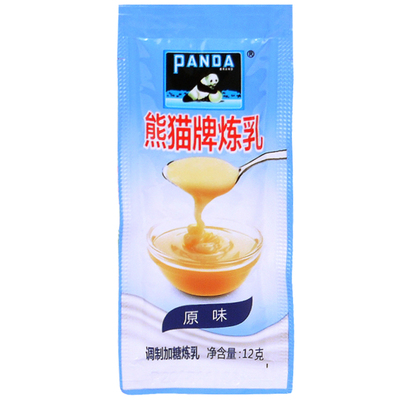 熊猫炼乳小包装炼奶咖啡烘焙袋装