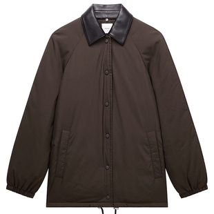 【特享折扣】奚梦瑶同款欧时力巴恩风可拆皮领羽绒服2025秋冬尖货