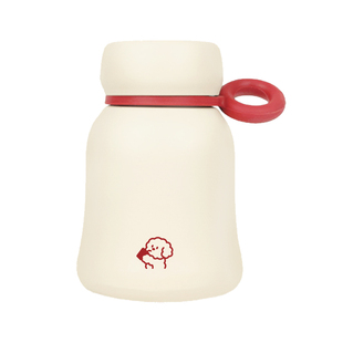 niniou周边丨小狗铃铛磨砂保温杯学生办公小巧mini可爱情侣水杯子