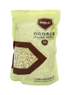 华夫粒粒脆巧克力夹心脆益胜大