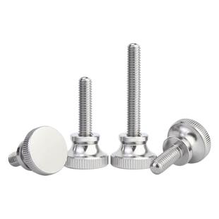 304不锈钢高头滚花手拧螺栓螺钉弹弓手紧手扭螺丝M3M4M5M6M8M10