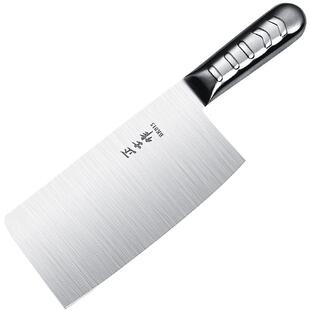 正士作金门菜刀手工锻打全不锈钢菜刀切片刀砍骨刀斩切刀厨师专用