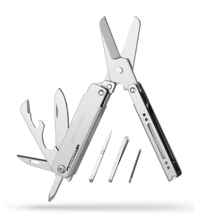 ROXON洛森M3迷你多功能户外剪刀便携式随身折叠刀小工具露营装备