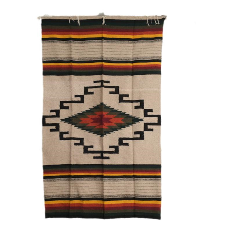 Navajo纳瓦霍图腾条纹户外毯皮带