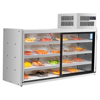 三轮车台式冷藏保鲜展示柜
