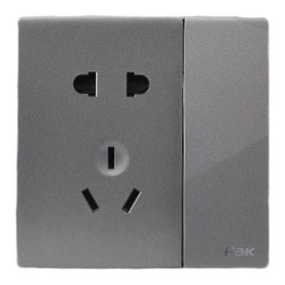 三雄极光开关插座五孔16a空调插