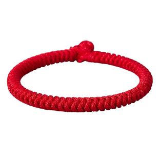 2026马年本命年红绳手链女金刚结手绳男士肖战手工编织绳太岁礼物