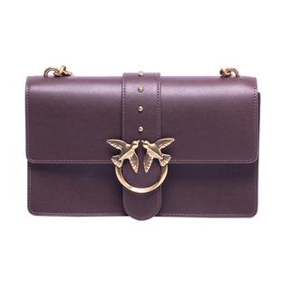 【自营】PINKO女士大号牛皮燕子包时尚链条包斜挎包单肩包女包