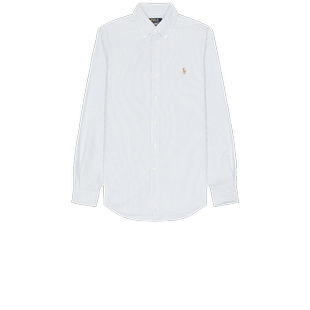 Polo Ralph Lauren 拉夫劳伦 男士经典款条纹长袖衬衫REVOLVE新款