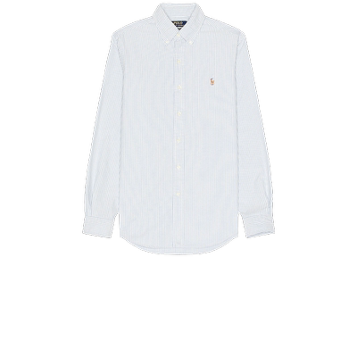 Polo Ralph Lauren 拉夫劳伦 男士经典款条纹长袖衬衫REVOLVE新款