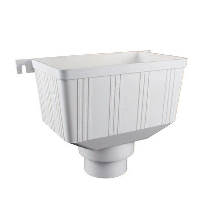 pvc排水管配件方型漏斗75明盛