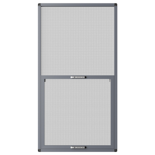 免打孔铝合金纱窗网自装推拉纱窗定制金刚网纱窗推拉式卫生间纱窗